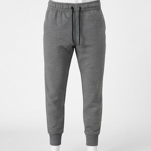 BCG Heather Gray Sweatpants Joggers‎ Stretch Waist Lounge Pants Drawstring 30 M